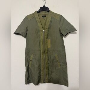 Rag & bone military mini dress size 10